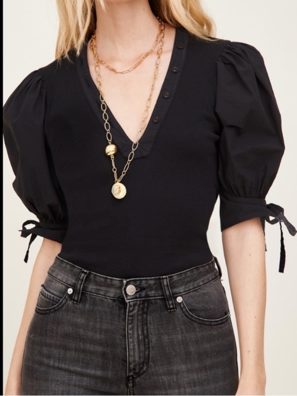 *ULLA JOHNSON* PIA TOP SIZE M NWOT